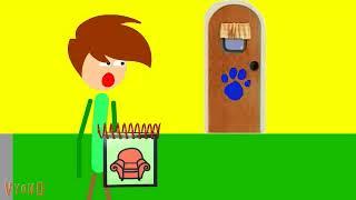 blue's clues drawing 3 clues: i'm so happy