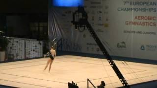 EM 2011 Sports  Aerobics Shelest Kateryna UKR1