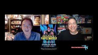 Charles Band CONFESSIONS OF A PUPPETMASTER- INTERVIEW: CHERRY THE GEEK TV, Full Moon Video