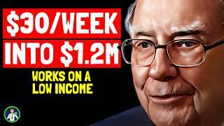 Warren Buffett: Turn $30/week into a $6000 Monthly Dividend Income