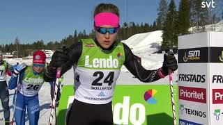 Längdskidor SM-veckan 30km damer klassiskt intervallstart