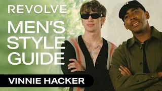 Refreshing Vinnie Hacker’s Summer Wardrobe with Jason Bolden | MEN’S STYLE GUIDE | REVOLVE