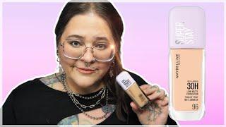 MAYBELLINE SUPER STAY LUMI MATT FOUNDATION | AUFTRAG | WEARTEST | REVIEW | FOUNDATION FREITAG