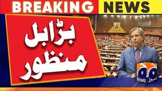 Election Act Amendment Bill 2023 passed in joint session of Parliament | Geo News