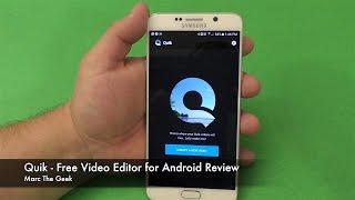 Quik: Free Video Editor for Android Review