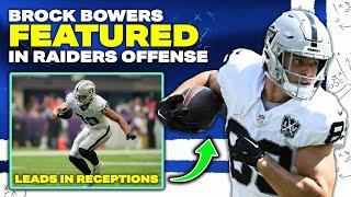 Brock Bowers is Being Featured in the Raiders Offense | PFF