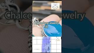 Chalcedony Jewelry (3) sesamegallery999.com #art #jewelry #gems #chalcedony #necklace #handmade