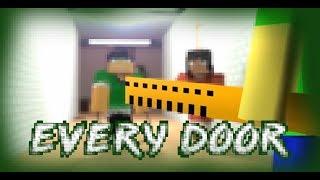 "Every Door" | A Baldi Basics Song Minecraft Animation Music Video (music by CG5)