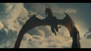 Rhaenyra Targaryen Flies Through Kings Landing With Syrax S1 E1