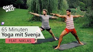 Yoga zum Mitmachen mit Svenja und Niklas | Gino Singh Homeworkouts