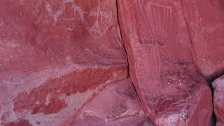 Visual Nuggets Drone Imagery of Native American Petroglyphs, Utah