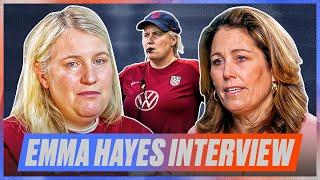 New USWNT manager Emma Hayes sits down with Julie Foudy | Full Emma Hayes Interview