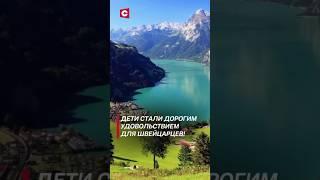 Дети стали дорогим удовольствием для швейцарцев! #политика #швейцария #новости #экономика #shorts