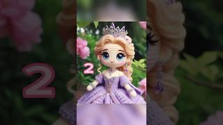 Yarn to Princess #crochet #ideas #cute #amigurumi #princess #doll