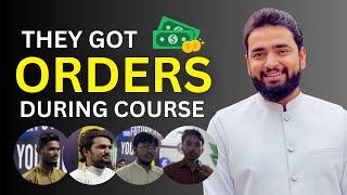 They all Got orders during course || All in one freelancing course success stories 2024