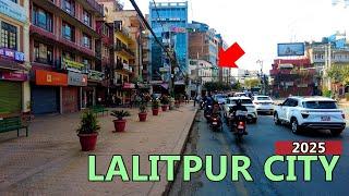 Lalitpur City Tour Morning Hour Look So Beautiful 4K - March 2025 