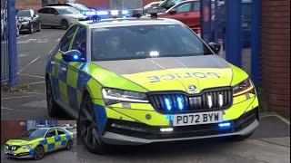 X2 Skoda Superb Roads Policing Units Responding-Lancashire Police