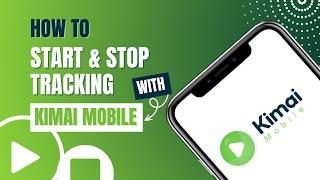 How to Start & Stop Time Tracking – Kimai Mobile Tutorial