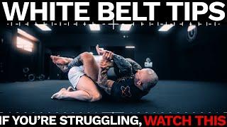 FOR THE STRUGGLING WHITE BELTS-JIU JITSU TIPS