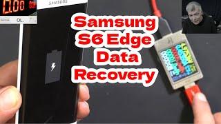 Samsung S6 Edge Data Recovery job - Step-By-Step Diagnose Procedure