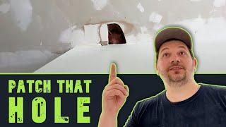 How To Patch a Hole in the Ceiling