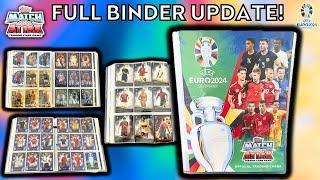 ALL LIMITED EDITIONS, PARALLELS & MORE! | TOPPS MATCH ATTAX UEFA EURO 2024 | COMPLETE BINDER UPDATE!