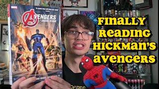 Finally Reading Avengers by Jonathan Hickman | February Comic Book Reading Wrapup Part 2