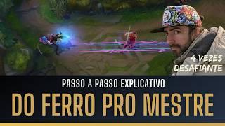 COACH DE LOL MOSTRA COMO SUBIR EM TODOS OS ELOS, DO FERRO AO MESTRE