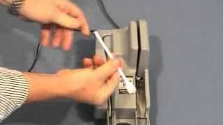 Digital Check TS230 Check Scanner Cleaning and Maintenance: using the cleaning swabs - UniLink Inc.