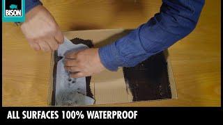 Make all surfaces 100% waterproof with Bison Rubber Seal