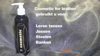 Instructievideo: al uw leer herstellen met Cosmetic