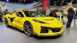 First LOOK at the NEW 2025 Split Window Competition Yellow ZR1!