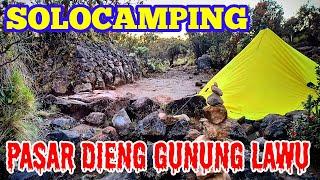 Uji Nyali | Solo Camping Pasar Dieng Gunung Lawu | Pasar Setan/Jin