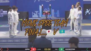 [GOLD] Japan  v Kazakhstan  l Asian Fencing Championships 2024 | Men’s Epee Team