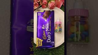 Dairy milk and gems #chocolate #dairymilk #cadbury #candy #gems #jelly #viral #shorts #recipe