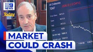 US economist predicting a major market crash for 2024 | 9 News Australia