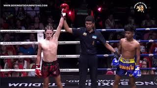 Muay Thai knockout . Coconut boy vs Muengtai