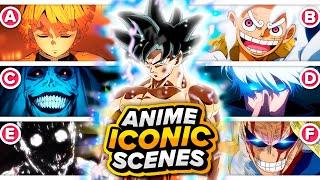 ANIME ICONIC SCENE QUIZ  50 Legendary Anime Moments | Anime Quiz