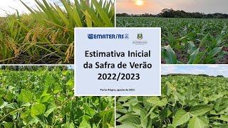 Divulgação da safra de verão 2022/2023