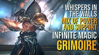 THE NEW GRIMOIRE WEAPON CAN GO CRAZY WITH THE RIGHT BUILD []WARFRAME | READ PINNED COMMENT
