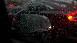 Roadtrip ambience | Rain, turn signals, windshield wipers | 2 hours