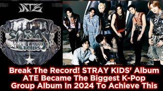 Break The Record! STRAY KIDS' Album ATE Became The Biggest K-Pop Group Album In 2024 To Achieve This