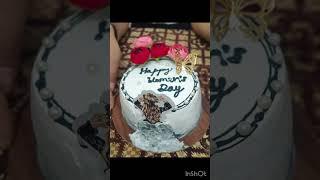 #cake #chocolate #howtomakechocolateathome #birthdaycake #food #homemade women’s day special cake