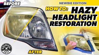 Headlight Restoration For Beginners: Say goodbye to hazy, yellow headlights!