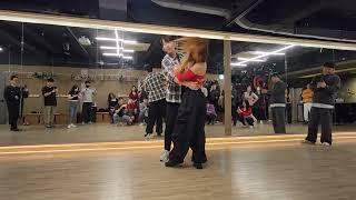 WONGUNG&YONI SENSUAL BACHATA OPEN CLASS IN LATIN BAR, KANGNAM, SEOUL, SOUTH KOREA(2024.12.24. TUES)