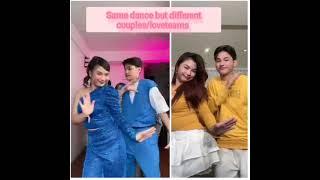 SAME DANCE BUT DIFFERENT LOVETEAMS #MILELAH  #KAMICH #BRIYANA #MIGEL #SHINZUMI #JANESCA#Runcav