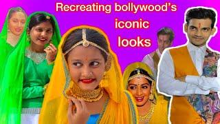 Recreating bollywood’s Iconic Looks Challenge || PART - 3