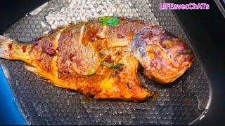 If you have a fish, do try cooking it like this, it's delicious!