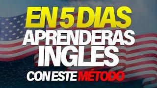  SOLO NECESITAS ESTO PARA APRENDER INGLES en 5 DIAS  APRENDER INGLÉS RÁPIDO 