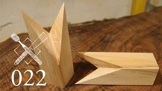 Joint Venture Ep. 22: Quadruple-faced halved rabbeted oblique scarf joint "sumi isuka tsugi"